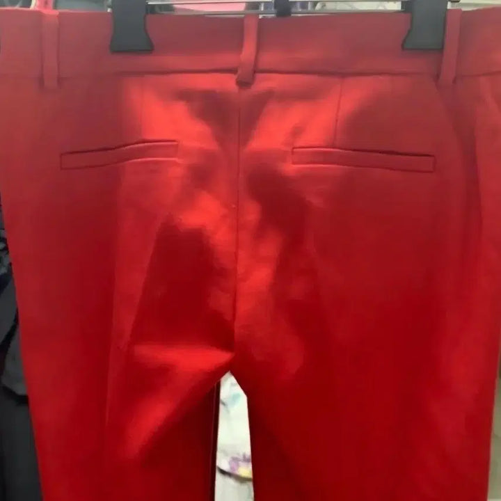 [BUNJANG] Eryn Brinie Red/Dark Navy Trousers / Eryn Brinie  레드/다크네이비 정방바지 새거 두개