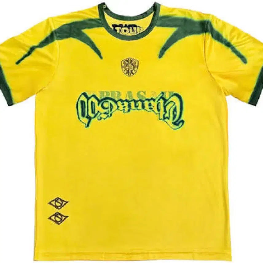 [BUNJANG] Travis Scott Brazil Soccer Jersey Yellow / 트래비스 스캇 브라질 사커 저지 옐로우