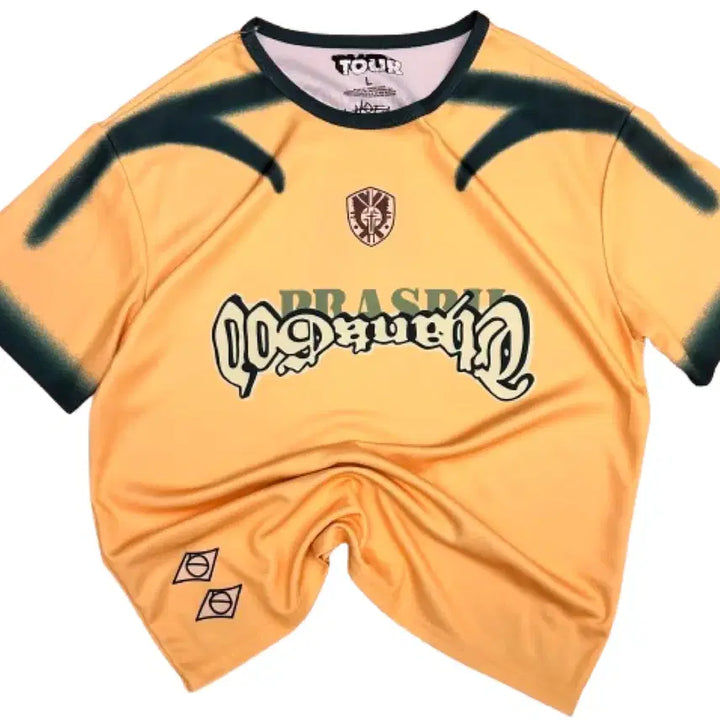 [BUNJANG] Travis Scott Brazil Soccer Jersey Yellow / 트래비스 스캇 브라질 사커 저지 옐로우