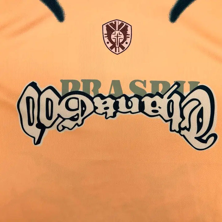 [BUNJANG] Travis Scott Brazil Soccer Jersey Yellow / 트래비스 스캇 브라질 사커 저지 옐로우