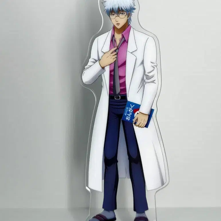 [BUNJANG] Gintama Ginpachi Version Acrylic Stand / 은혼 3z 긴파치 긴토키 아크릴  로손 협업