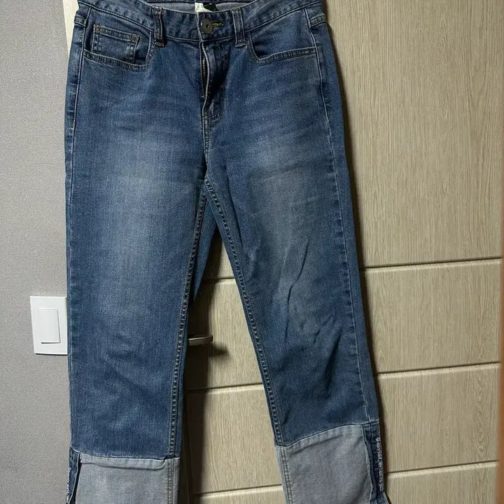 [BUNJANG] Benetton Roll-Up Denim Jeans / 베네통 롤업 데님 청바지 26 (42)