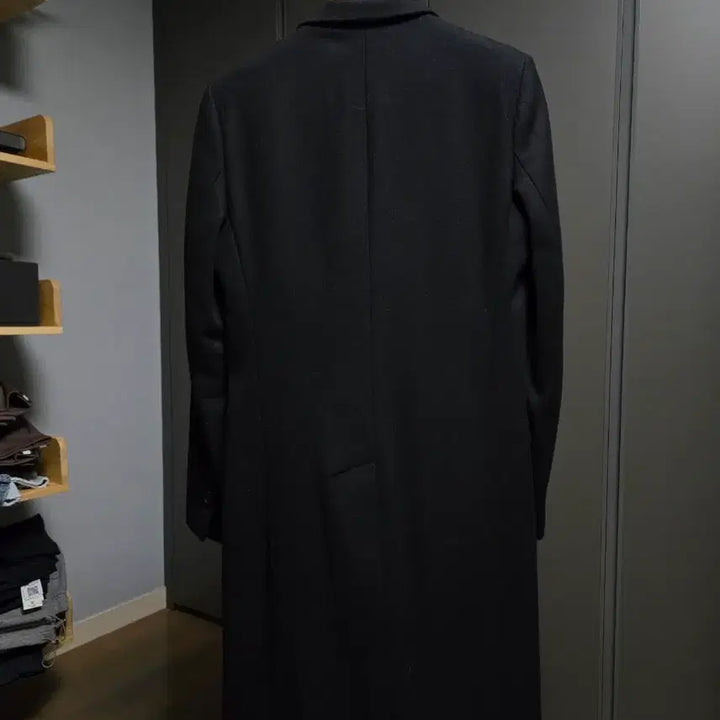 [BUNJANG] Sandro Black Long Coat - Size S / Sandro 산드로 블랙 롱코트 S 사이즈