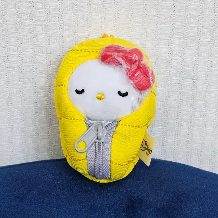 [BUNJANG] Sleeping Bag Kitty Plush Keychain / 침낭 키티 인형 키링
