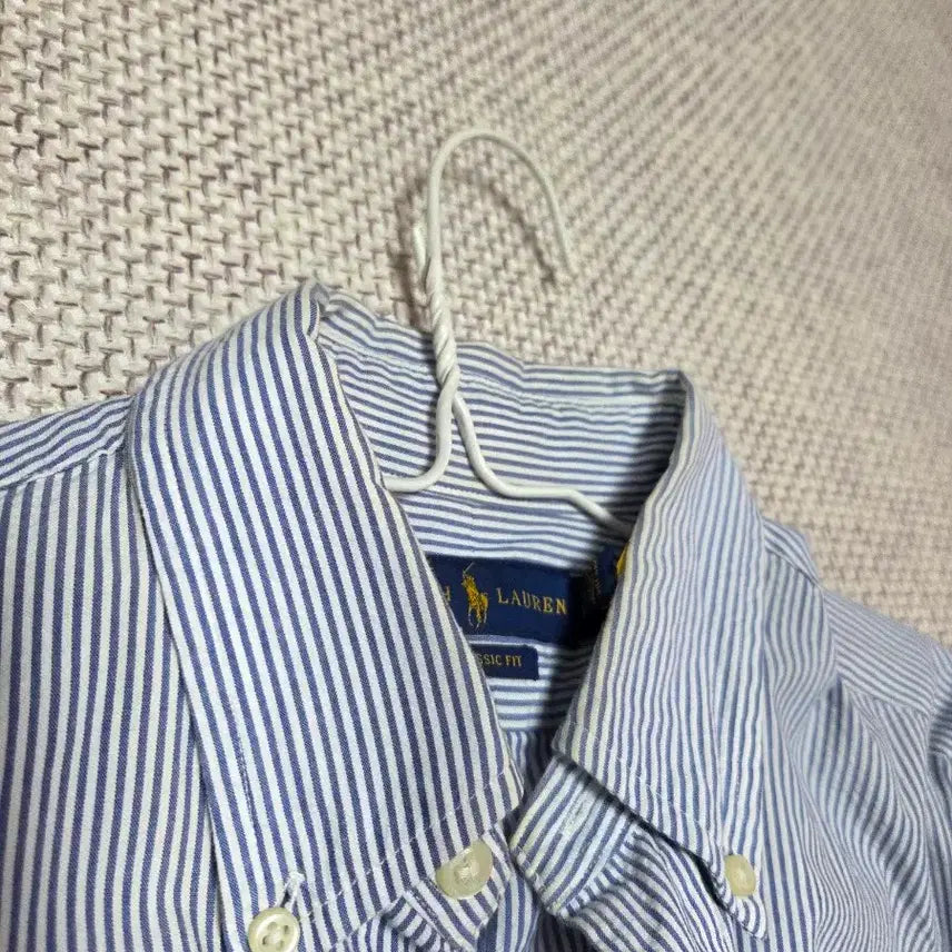 [BUNJANG] Polo Classic Fit Linen Shirt / 폴로 린넨 클래식핏 셔츠 qr제품