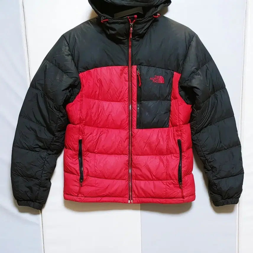 [BUNJANG] The North Face 700 Goose Down Padded Jacket / [M] 노스페이스 구스 패딩점퍼 700 레드블랙1487