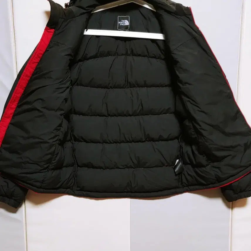 [BUNJANG] The North Face 700 Goose Down Padded Jacket / [M] 노스페이스 구스 패딩점퍼 700 레드블랙1487