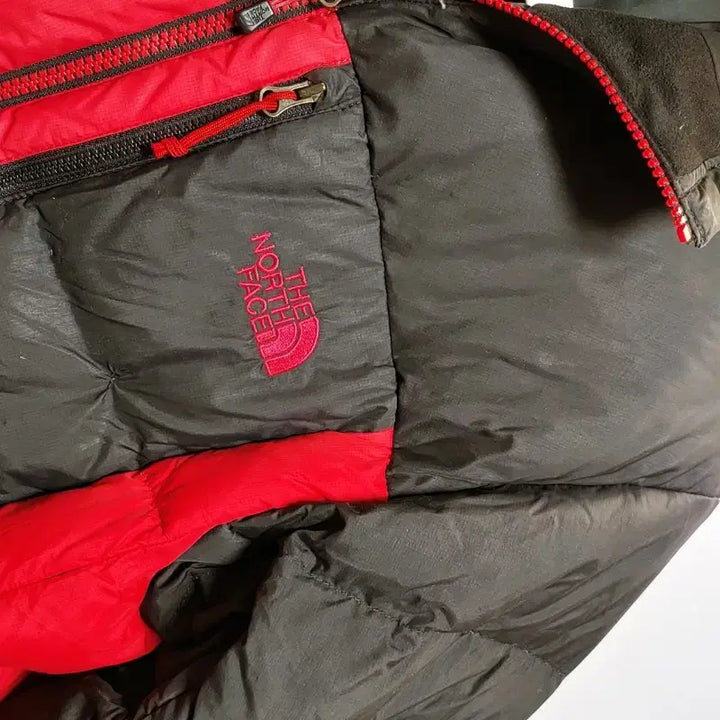 [BUNJANG] The North Face 700 Goose Down Padded Jacket / [M] 노스페이스 구스 패딩점퍼 700 레드블랙1487