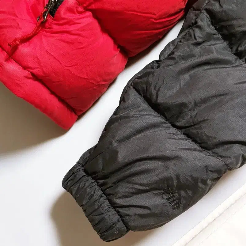 [BUNJANG] The North Face 700 Goose Down Padded Jacket / [M] 노스페이스 구스 패딩점퍼 700 레드블랙1487