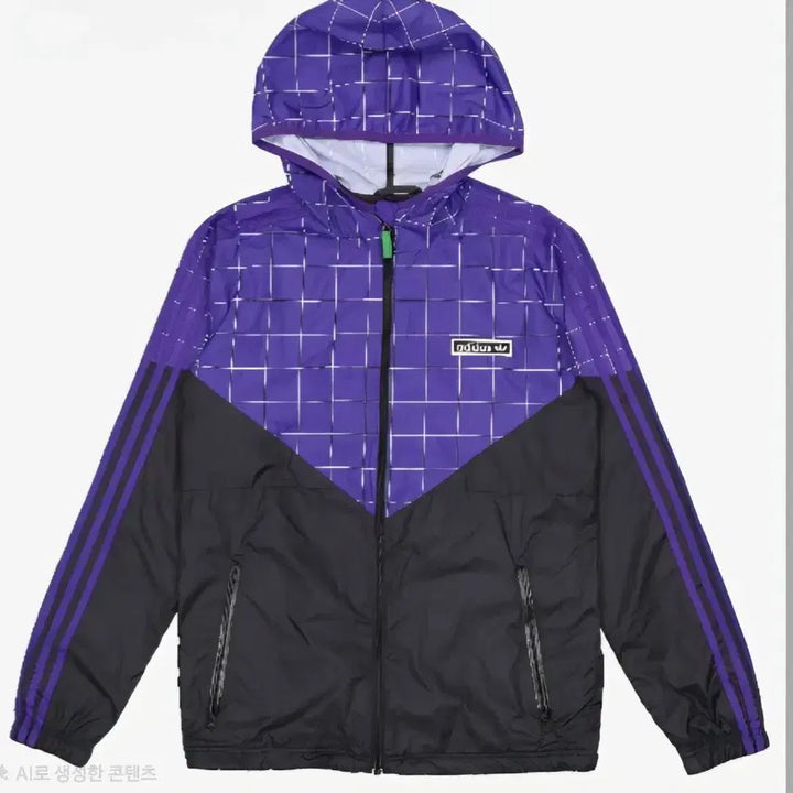 [BUNJANG] Adidas Nylon Windbreaker Jacket (Size 100) / 아디다스 나일론 자켓 바람막이 (100)