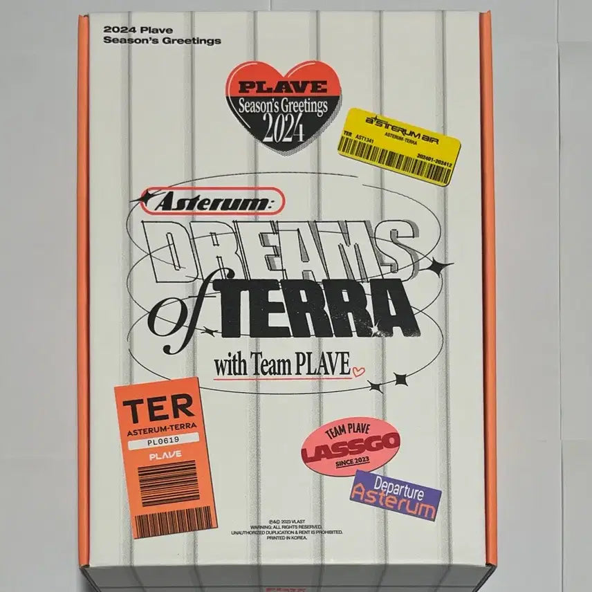 [BUNJANG] PLAVE Season's Greetings 2024 / 플레이브 시즌그리팅 2024 단순개봉