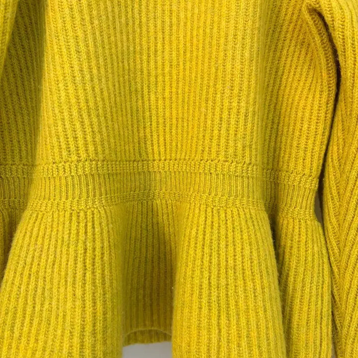 [BUNJANG] LeMair Peplum Wool Knit / 르메르 페플럼 울 니트
