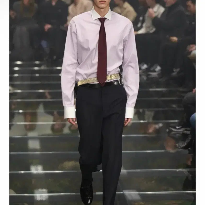 [BUNJANG] Prada Collection Belt Slacks (Size 50) / [50]프라다 컬렉션 벨트슬렉스