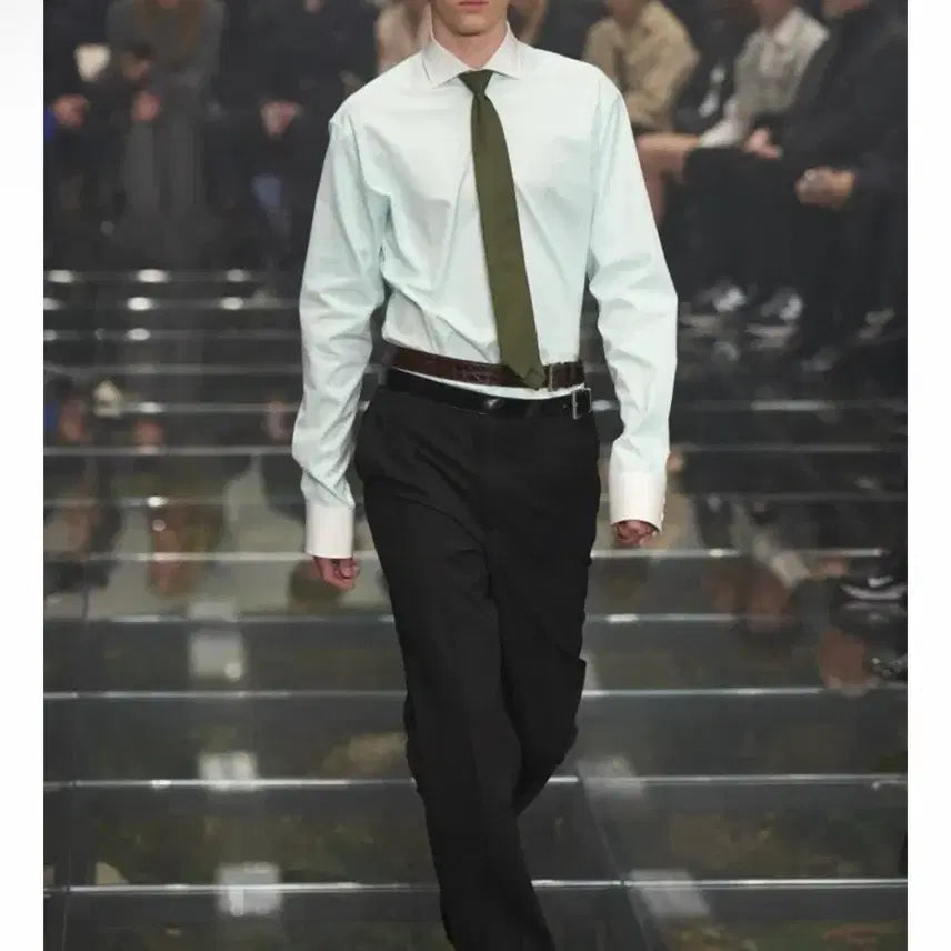 [BUNJANG] Prada Collection Belt Slacks (Size 50) / [50]프라다 컬렉션 벨트슬렉스