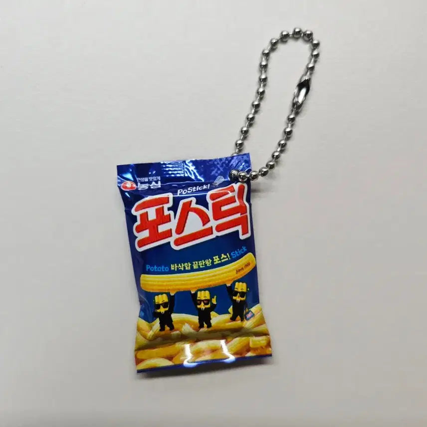 [BUNJANG] Nongshim Snack Keychain Capsule Toy / 농심 스낵 과자 키링 캡슐 가챠 포스틱 판매
