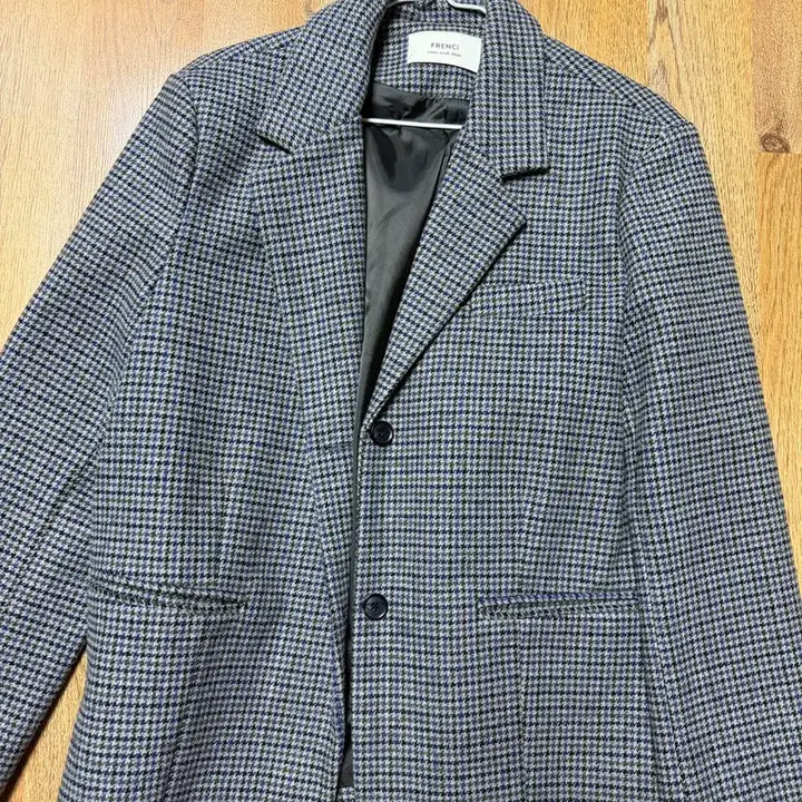 [BUNJANG] Check Wool Jacket / 체크 울 자켓
