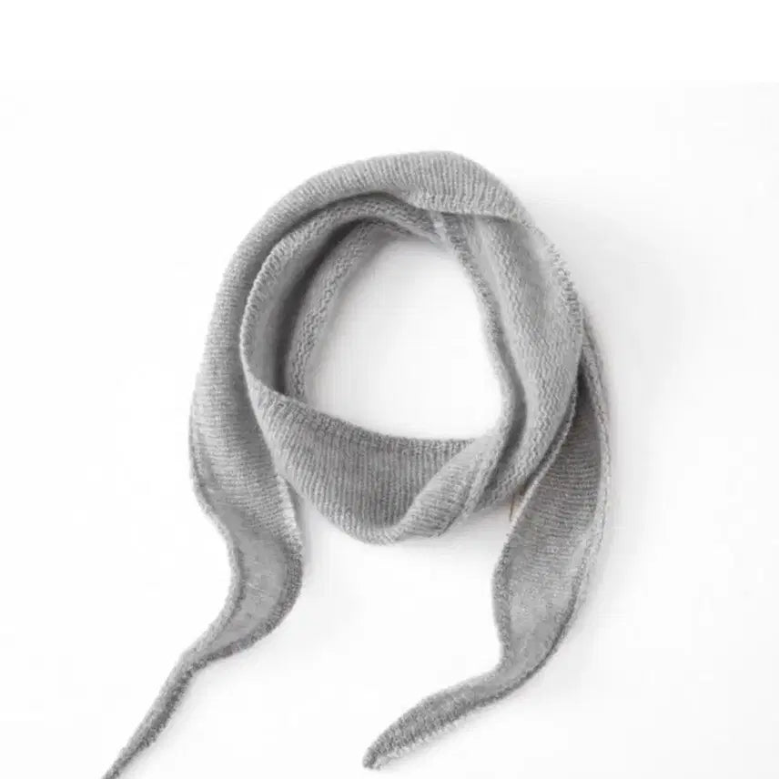 [BUNJANG] 100% Cashmere Mini Muffler Triangle Scarf / 캐시미어 100 삼각스카프 미니 머플러