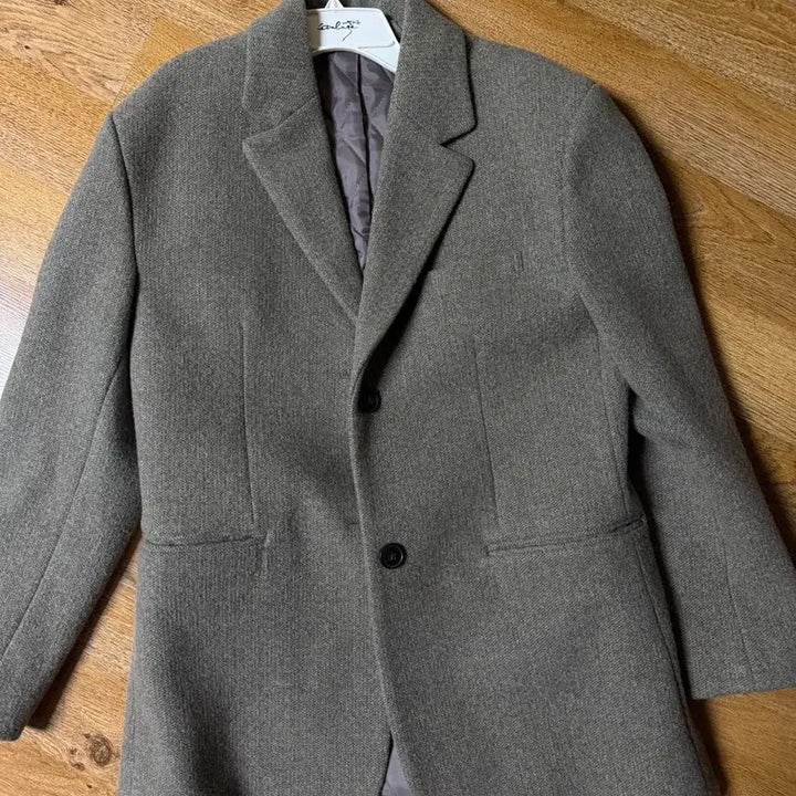 [BUNJANG] Beige Jacket / 울 자켓 베이지