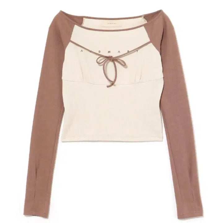 [BUNJANG] Andmary Ribbon Long Sleeve Top / Andmary alma ribbon tops 앤드마리 버블즈 스나계 피움
