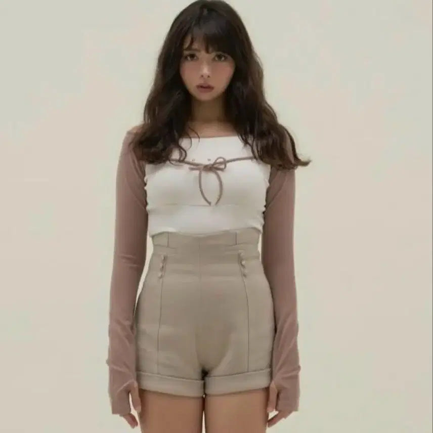 [BUNJANG] Andmarry Alma Ribbon Tops / Andmary alma ribbon tops 앤드마리 버블즈 스나계 피움