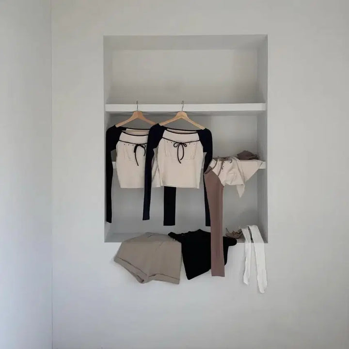 [BUNJANG] Andmarry Alma Ribbon Tops / Andmary alma ribbon tops 앤드마리 버블즈 스나계 피움