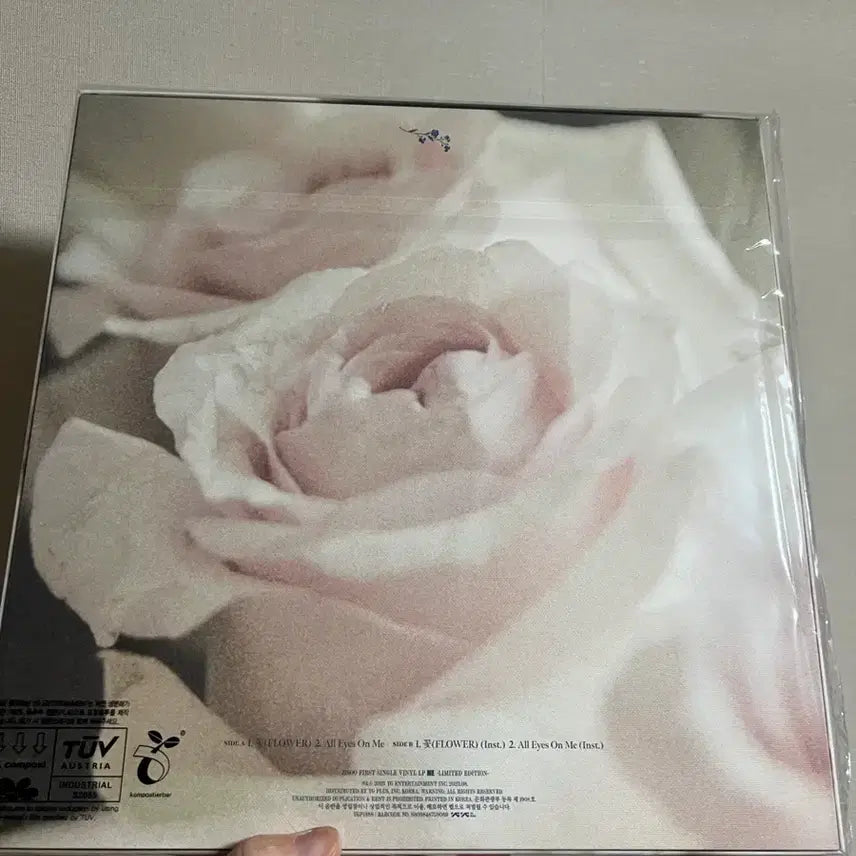 [BUNJANG] BLACKPINK Jisoo First Single Limited Edition LP Clear Purple / 블랙핑크 지수 퍼스트 싱글 한정반 LP 클리어 퍼플 새제품