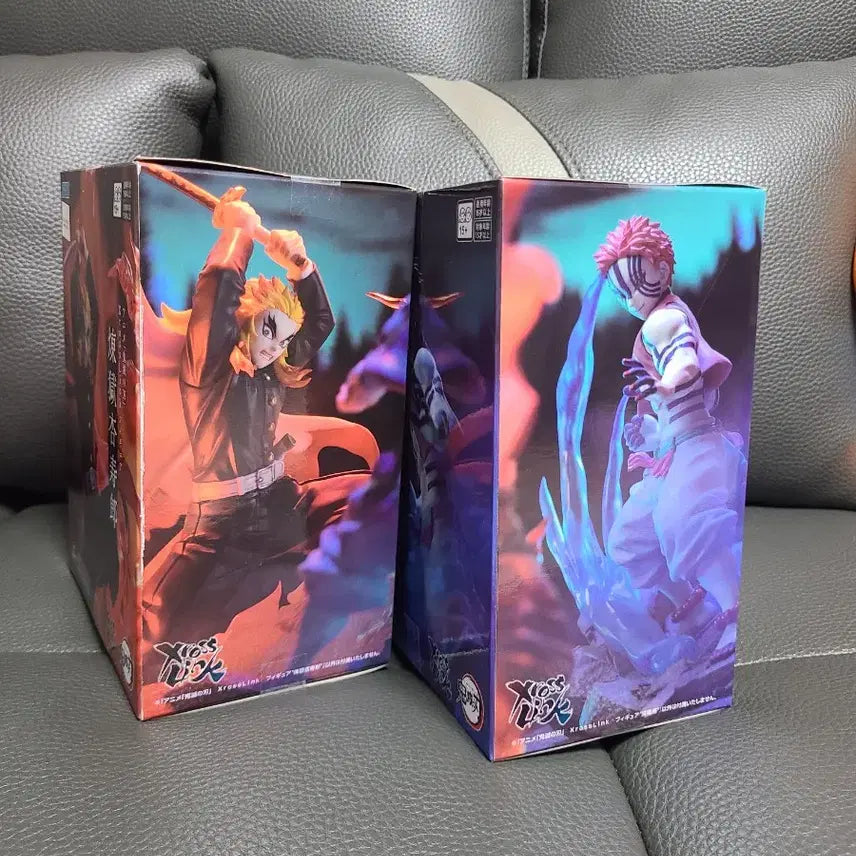 [BUNJANG] Sega Demon Slayer Rengoku Akaza Figure Set / 세가 귀멸의 칼날 렌고쿠 아카자 피규어 세트