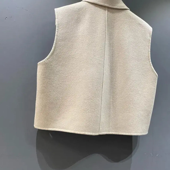 [BUNJANG] Cashmere Beige 5-Part Pants / 캐시 베스트 5부 팬츠(새상품)