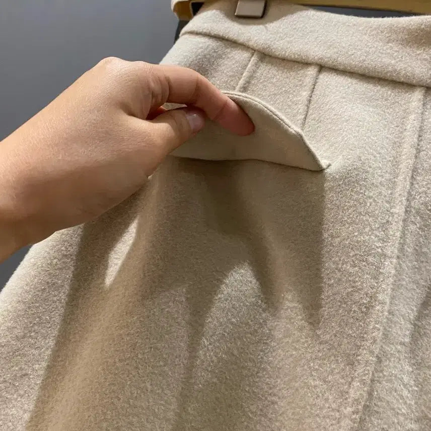 [BUNJANG] Cashmere Beige 5-Part Pants / 캐시 베스트 5부 팬츠(새상품)