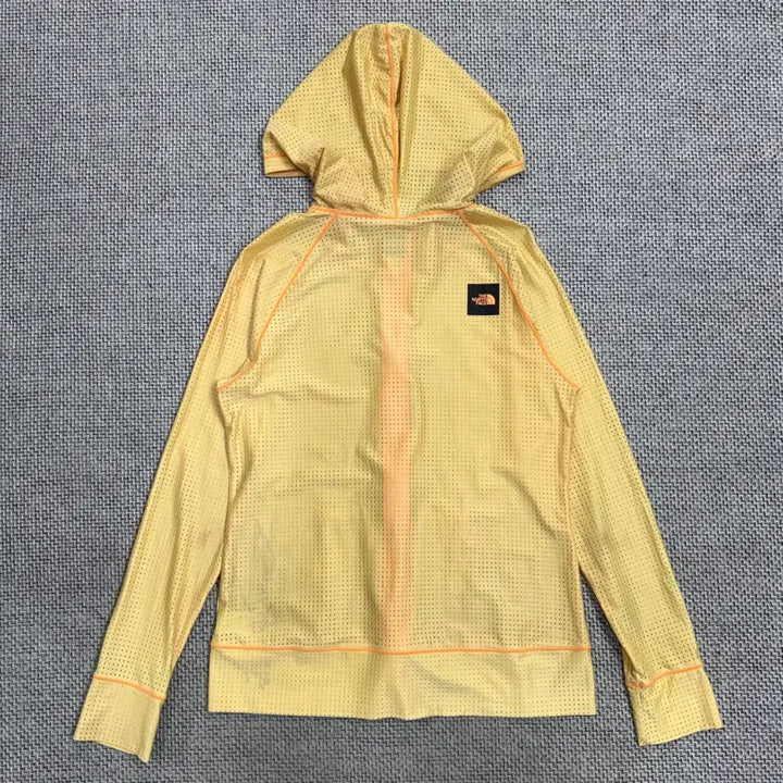 [BUNJANG] The North Face Yellow Mesh Hooded Zip-up Jacket / 노스페이스 옐로우 메쉬 후드 집업 95