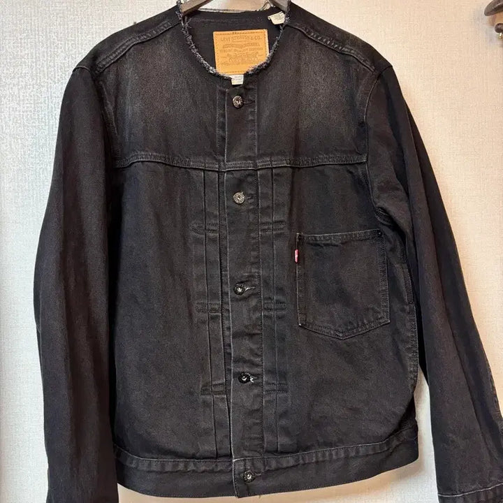 [BUNJANG] Levi's EDIFICE Black Denim Jacket (M) / 리바이스 에디피스별주 블랙 데님자켓 m