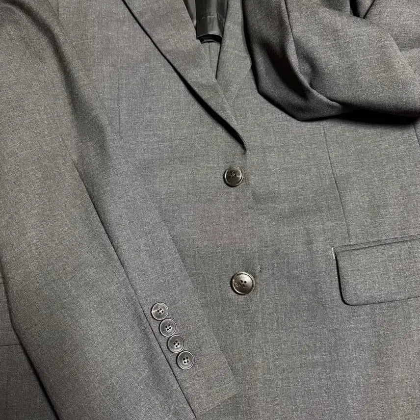[BUNJANG] Customellow Charcoal Suit Set (Jacket + Pants) / customellow 커스텀멜로우 정장 셋업 (상의+하의) 판매