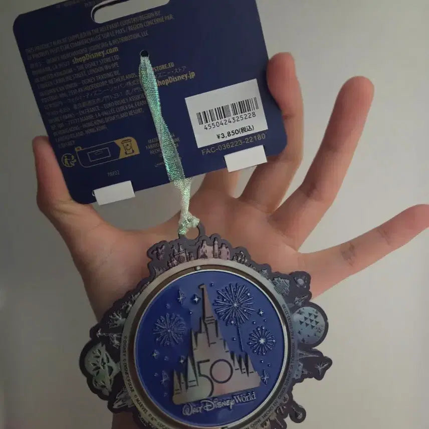 [BUNJANG] Disney World 50th Anniversary Mickey &amp; Minnie Ornament / 디즈니 월드 50주년 미키 미니 오너먼트
