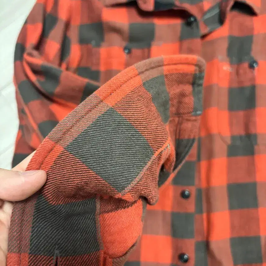 [BUNJANG] RRL Plaid Twill Work Shirt / RRL 플래드 트윌 워크셔츠