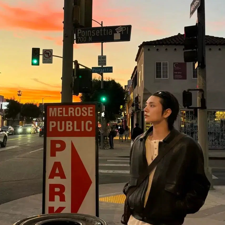 [BUNJANG] OS Recto Oversized Shearling Leather Jacket / [OS] 렉토 오버사이즈 시어링 레더 가죽 무스탕 점퍼 자켓 A2