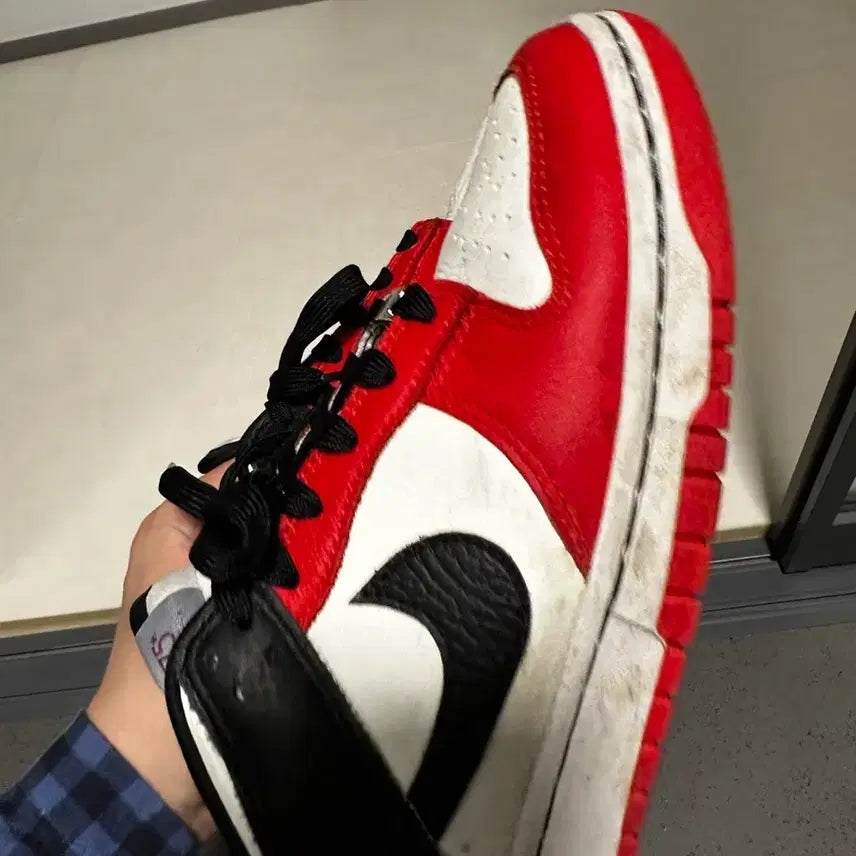[BUNJANG] Nike Dunk Low Chicago NBA Basketball Shoes / 덩크 로우 시카고 색상  nba