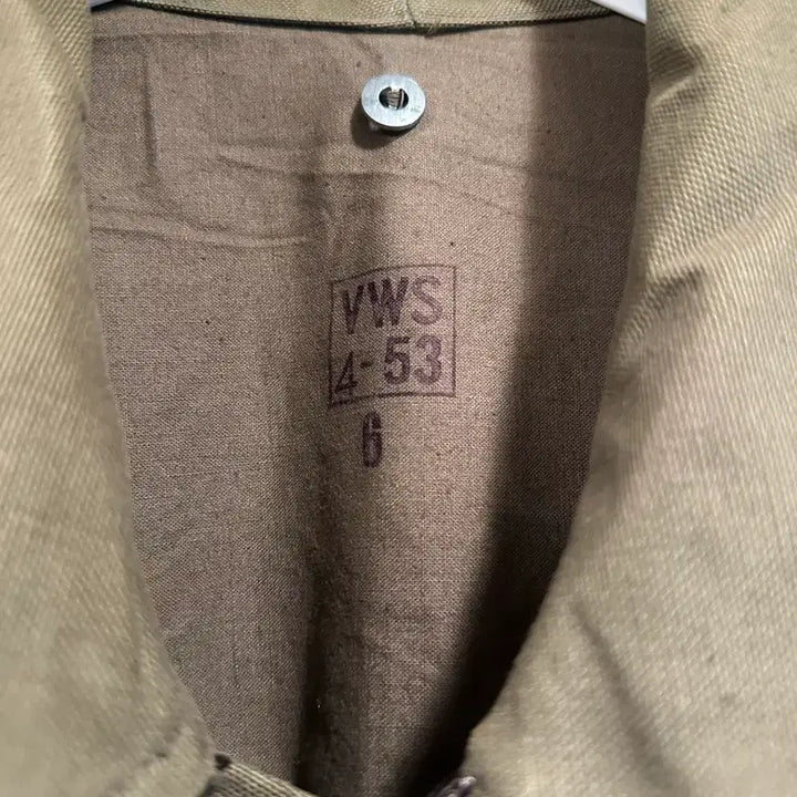 [BUNJANG] 50s M53 French Motorcycle Coat / [6] 50s m35 프렌치 모터사이클 코트