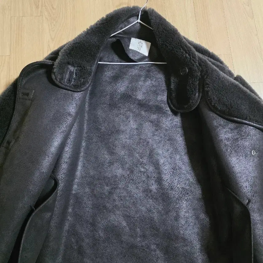 [BUNJANG] Material Lab Shearling Jacket / 머티리얼랩 양모자켓 무스탕 퍼자켓