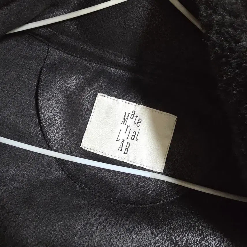 [BUNJANG] Material Lab Shearling Jacket / 머티리얼랩 양모자켓 무스탕 퍼자켓