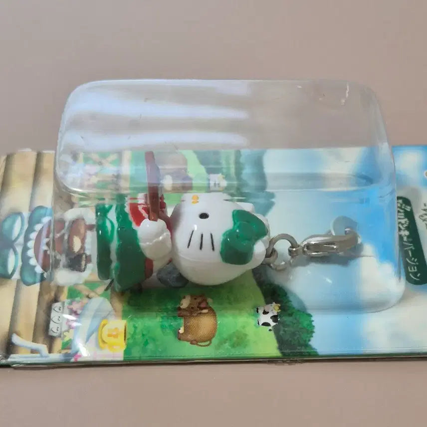 [BUNJANG] Sanrio Classic Hello Kitty Waitress Strap / 산리오 고전 키티 스트랩 박스형 웨이트리스 메이드