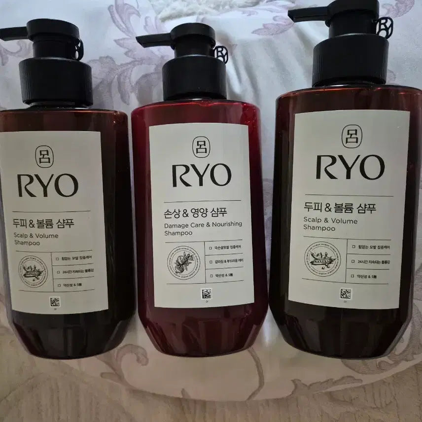 [BUNJANG] Ryeo Shampoo Bundle / 려 두피&볼륨샴푸 4개
