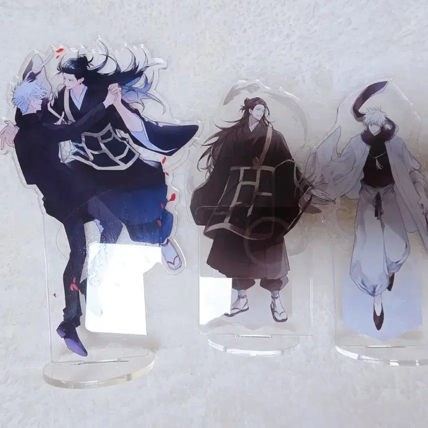 [BUNJANG] Jujutsu Kaisen Geto & Gojo Acrylic Stand Bundle Set / 주술회전 게토고죠 비공식 아크릴스탠드 일괄