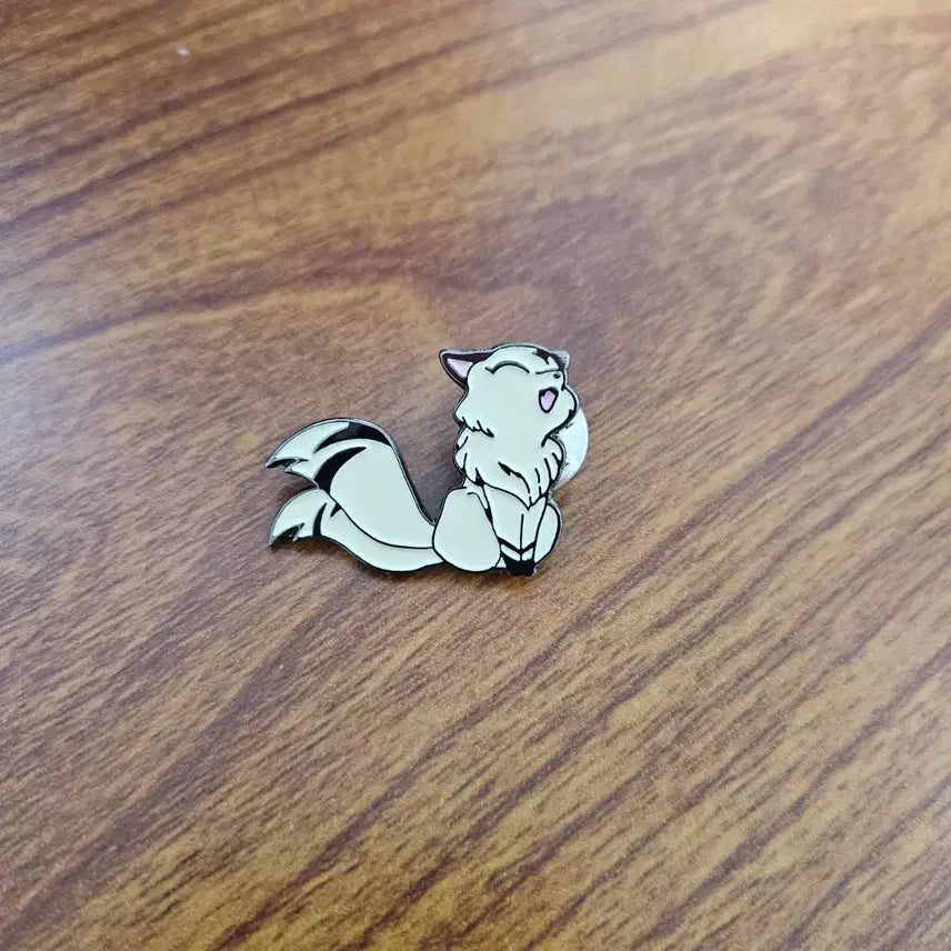 [BUNJANG] InuYasha Kirara Metal Badge / 이누야샤 비공굿 키라라 금속 뱃지