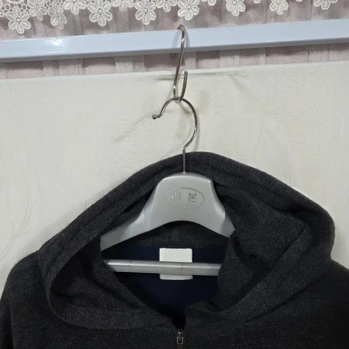 [BUNJANG] Cashmere Wool Hooded Knit Zip-up / 구호캐시미어.울 후드니트집업(free)