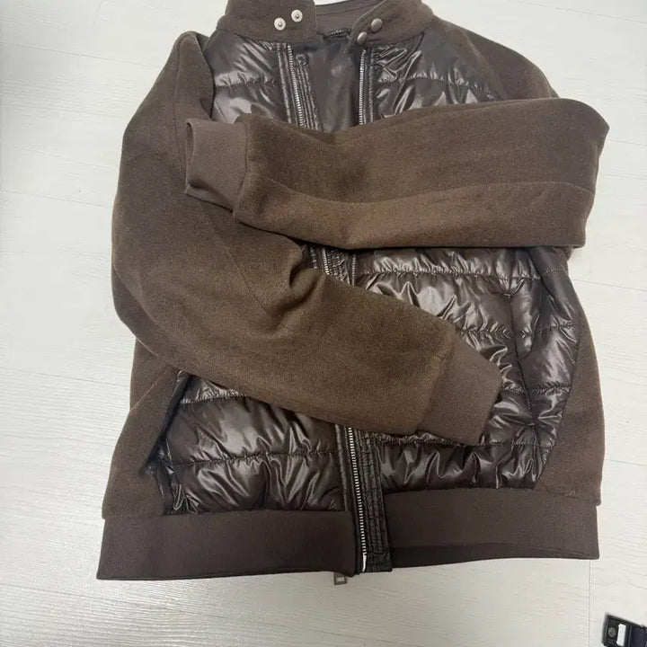 [BUNJANG] VIVIZ Brown Lightweight Padded Jacket / 비네트 브라운 경량 패딩 자켓