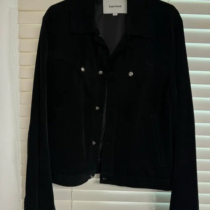 [BUNJANG] TonyWek Black Corduroy Jacket / 토니웩 블랙 코듀로이 자켓