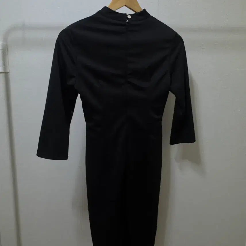 [BUNJANG] Black Cutout Long Sleeve Dress / 새상품 연주회 홀복 블랙 컷아웃 롱 슬리브 원피스 드레스