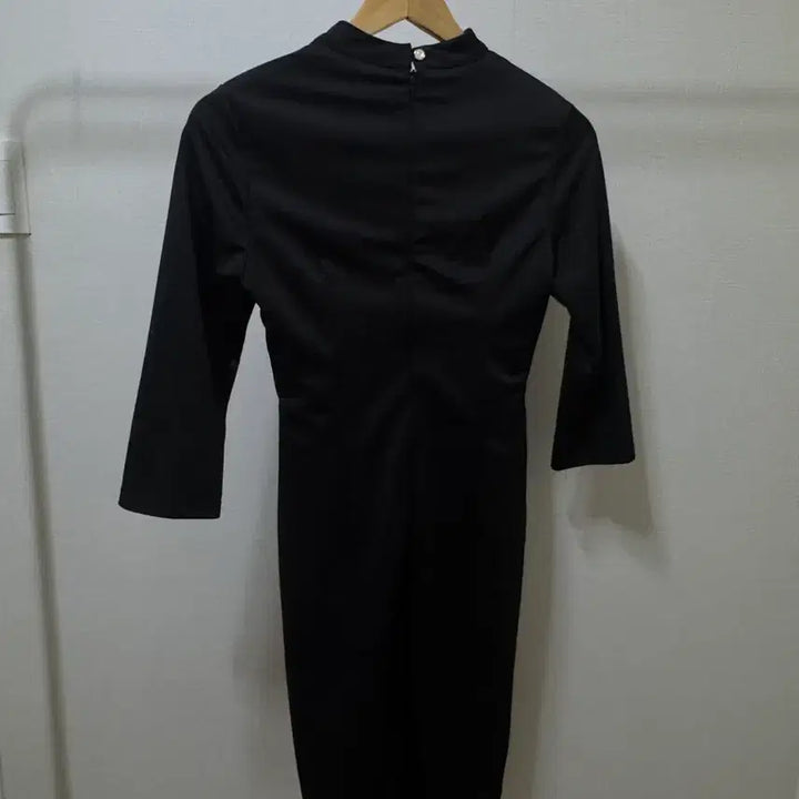 [BUNJANG] Black Cutout Long Sleeve Dress / 새상품 연주회 홀복 블랙 컷아웃 롱 슬리브 원피스 드레스