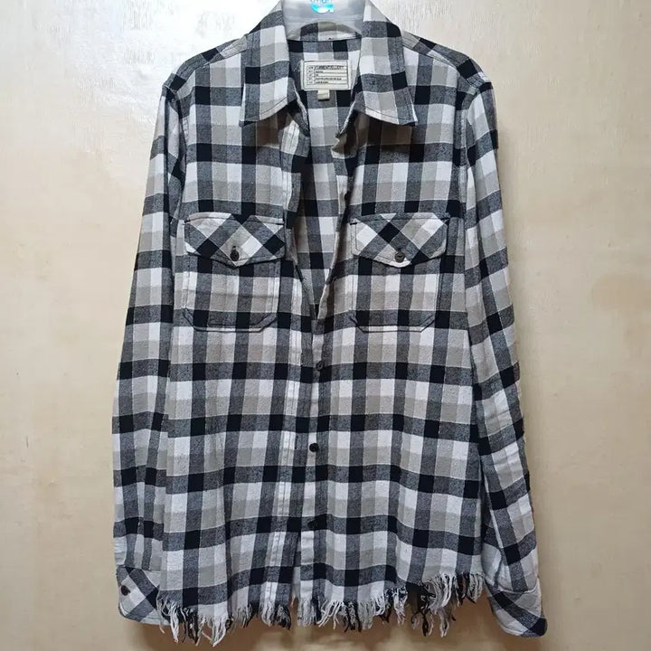 [BUNJANG] Current Elliott Checkered Shirt / 커런트엘리엇 셔츠
