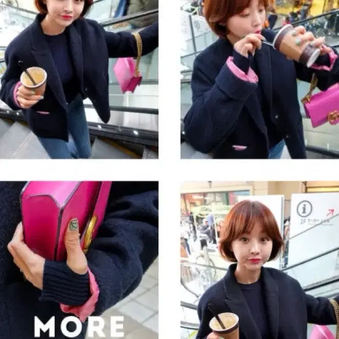 [BUNJANG] Imvely More Vely Alpaca Jacket / 임블리 More Vely 알파카 자켓,알파카코트,핸드메이드알파카코트